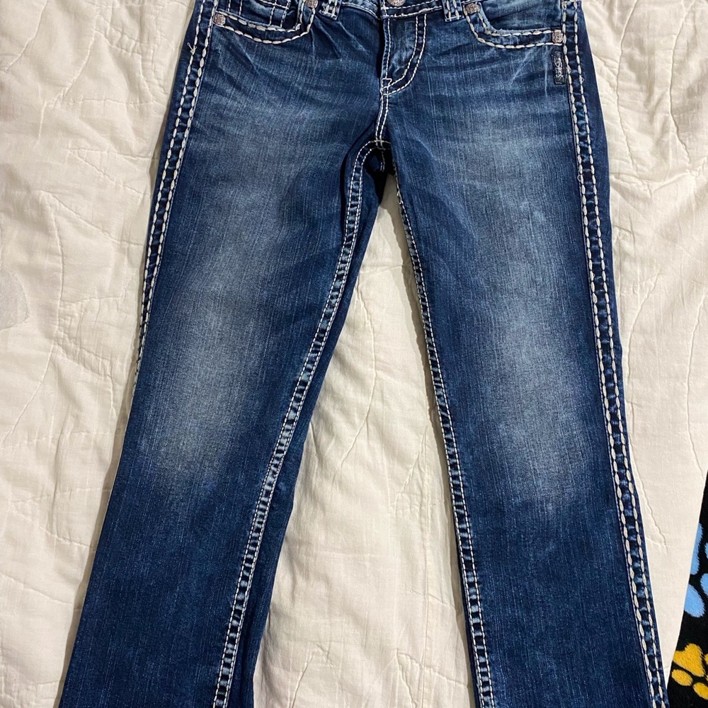 Silver Capris - image 1